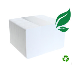 Neutrala vita pappers kort (paket med 500)