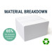Neutral White 760 Micron 50% Recycled PVC Cards Neutral White 760 Micron 50% Recycled PVC Cards