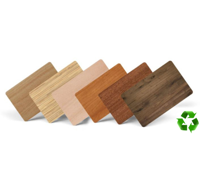 Wooden card CR80 Wooden card CR80