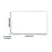 Blank White Plastic Cards (Pack of 100)